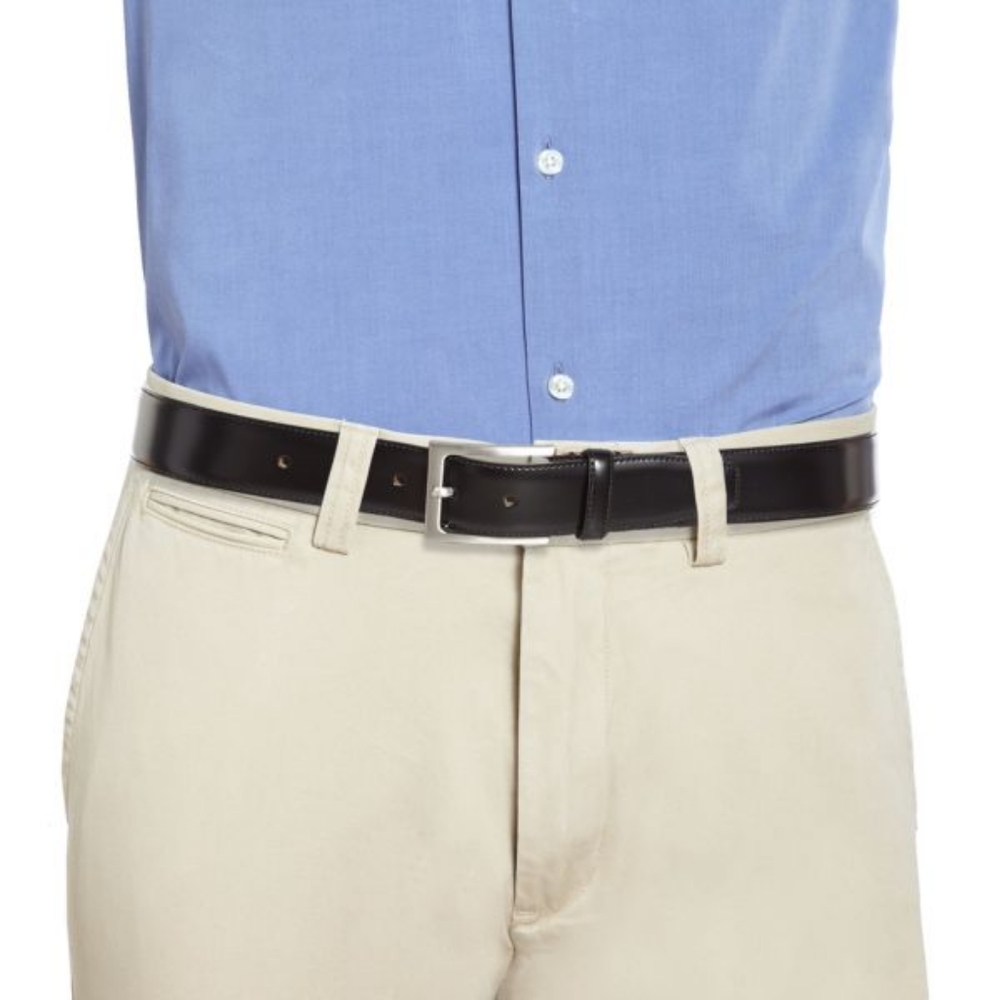 Giorgio Armani Leather Belt 32".